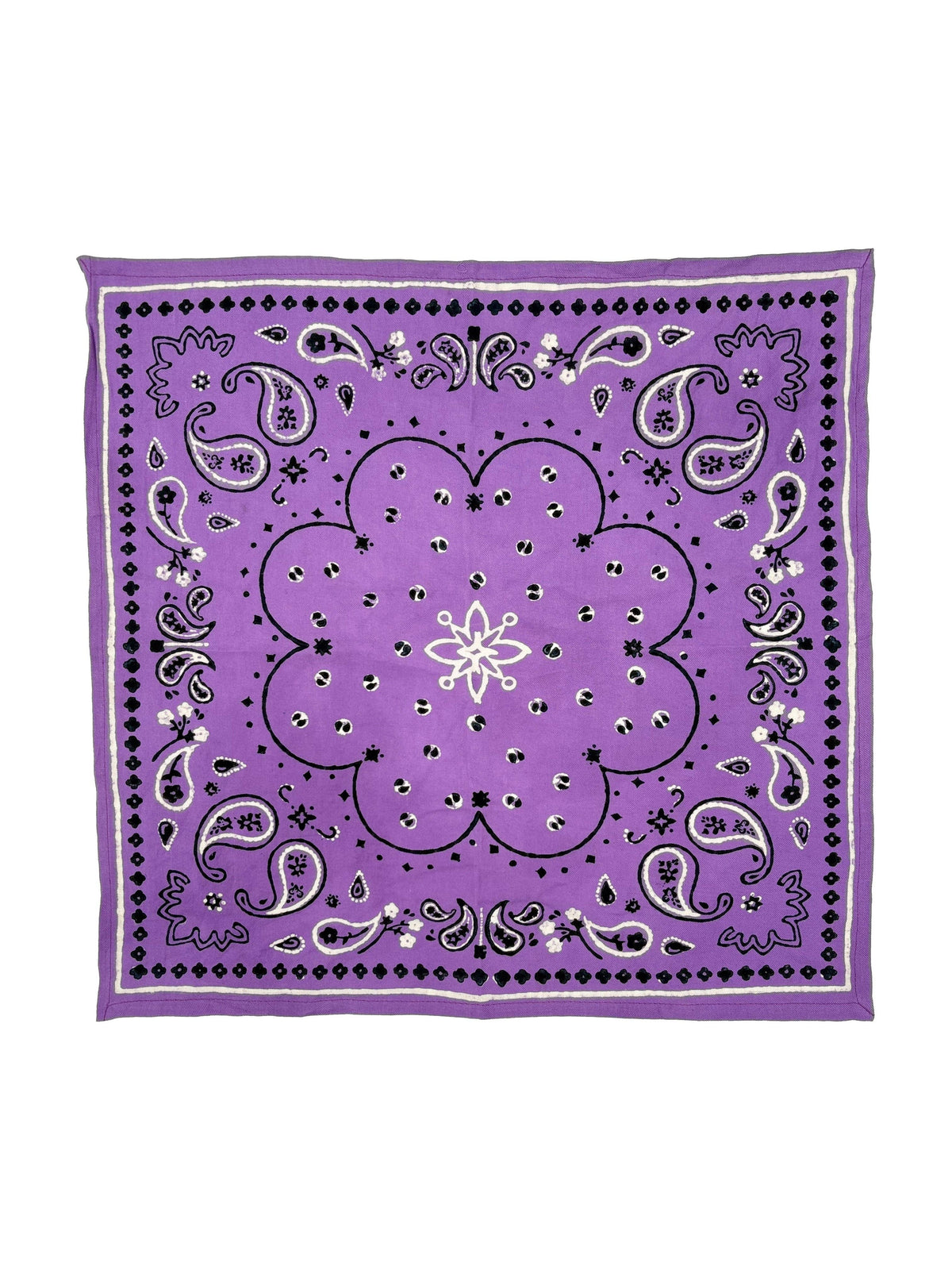 Petit foulard Oscar – bandana violet, vue 3