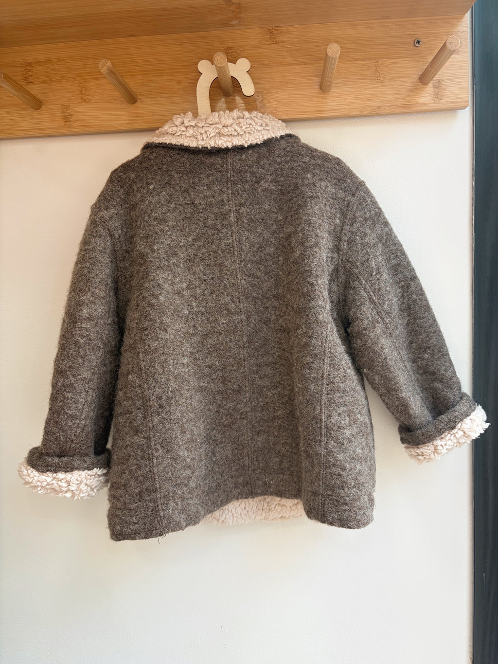 Manteau caban gris – Zara