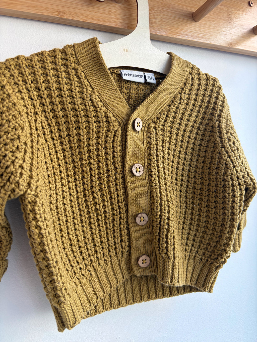 Gilet moutarde – Prénatal