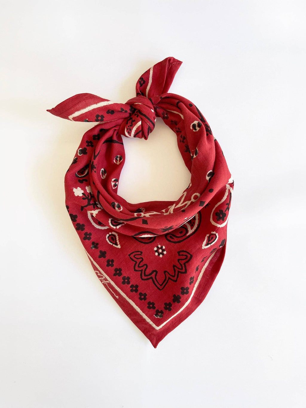 Petit foulard Oscar – bandana rouge