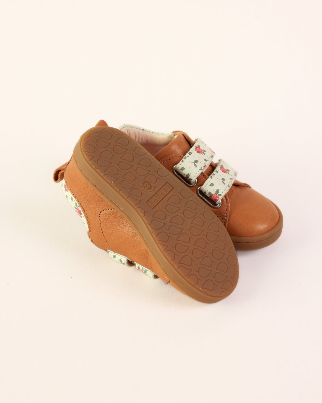 Baskets Mahaut – marron à fleurs, vue 4