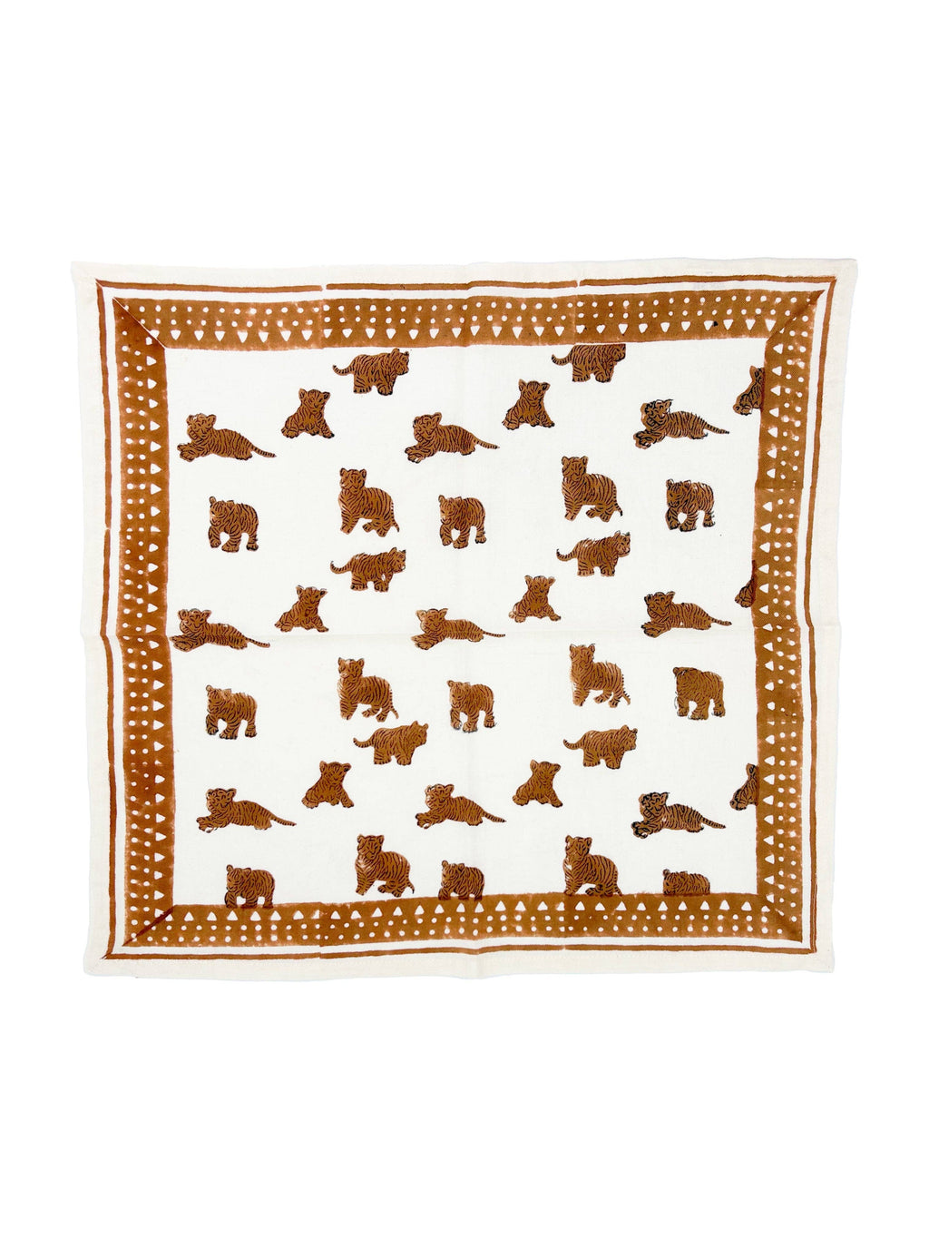 Petit foulard Oscar – tigre milk, vue 4