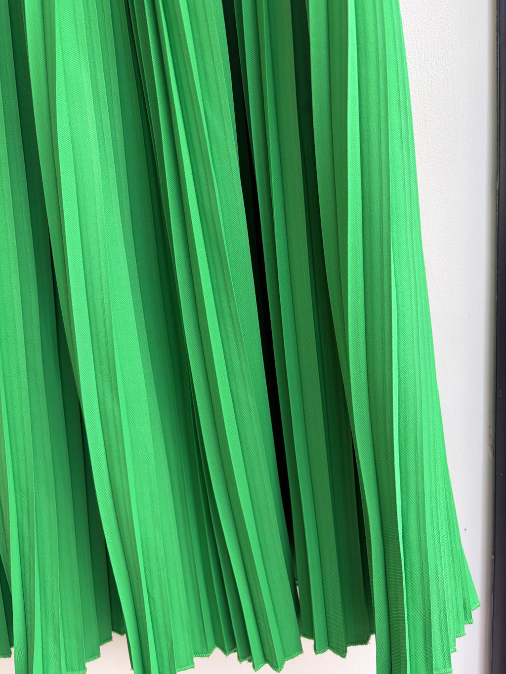 Jupe plissée verte – Molo