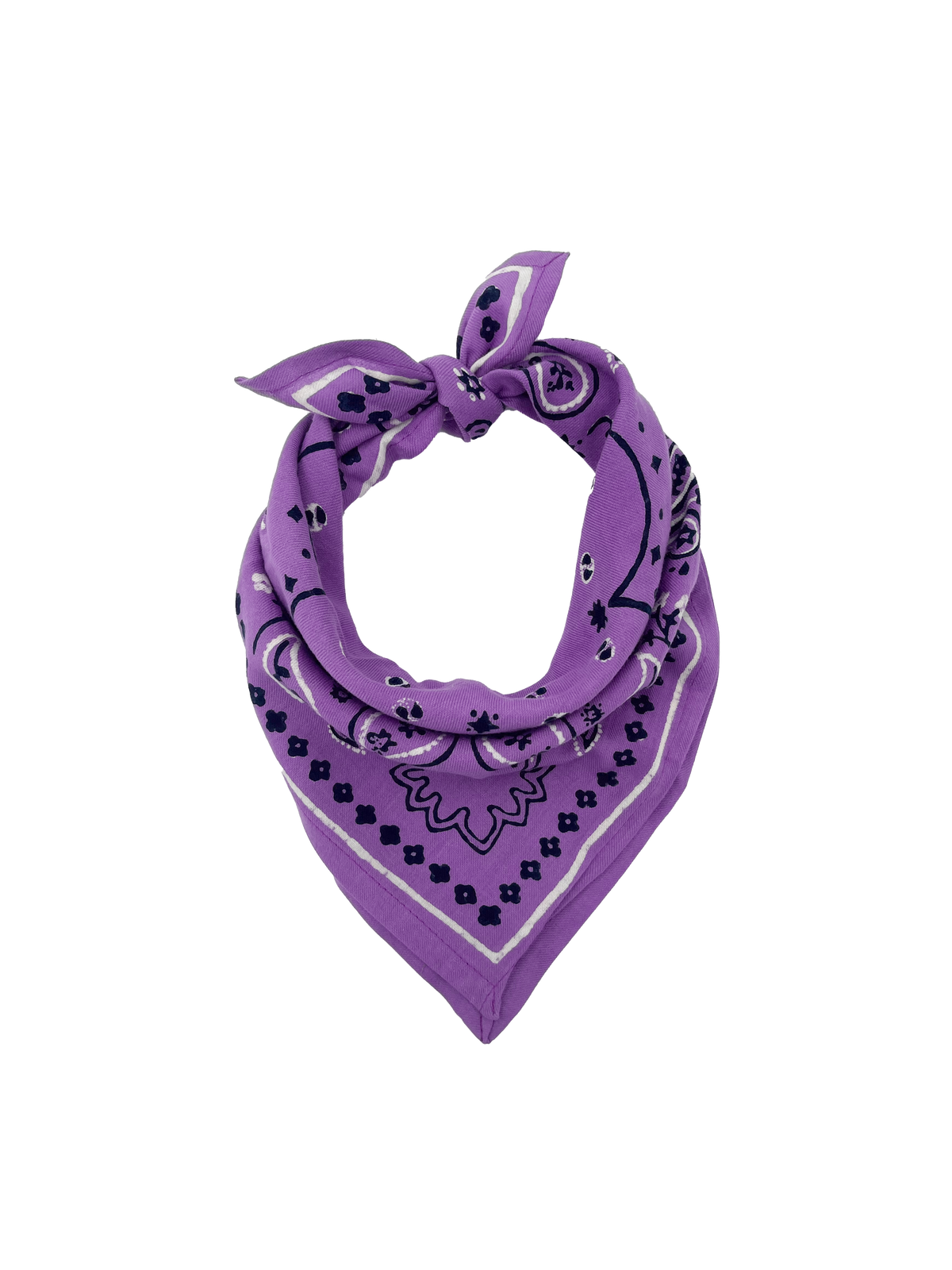 Petit foulard Oscar – bandana violet