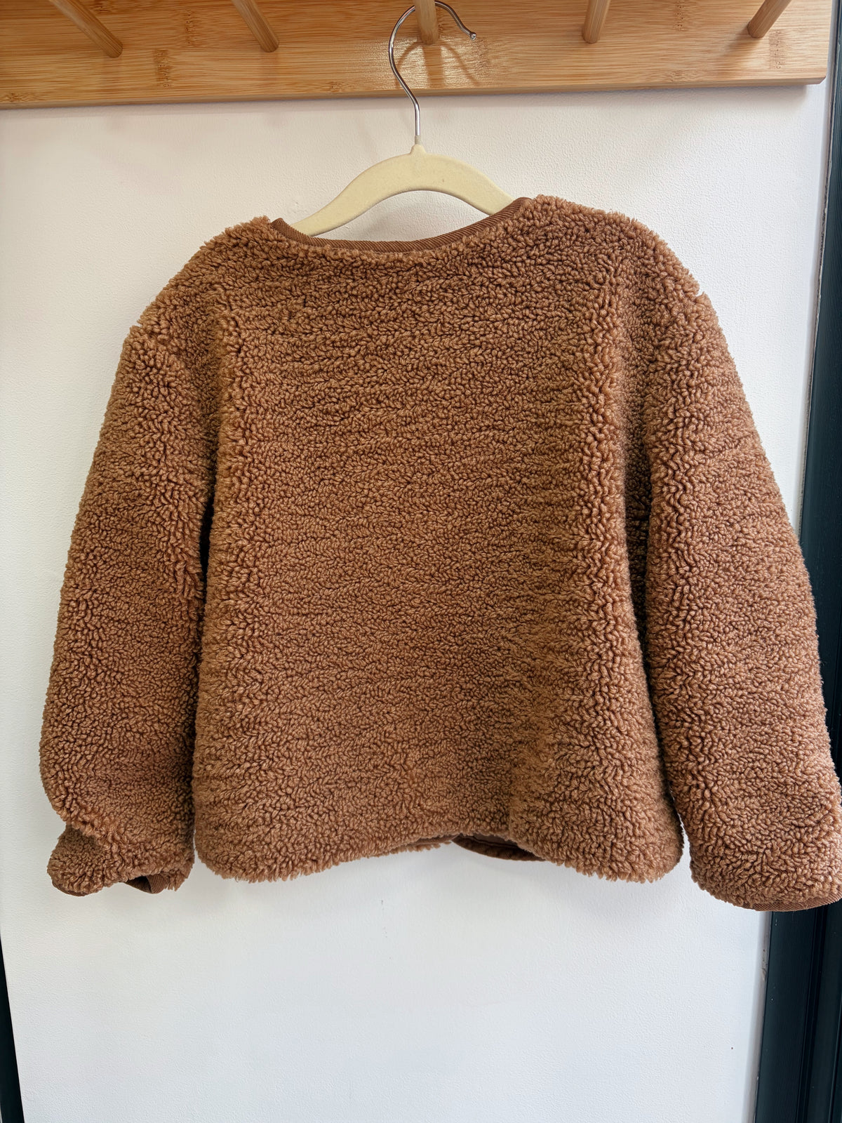 Veste en sherpa caramel – Cyrillus