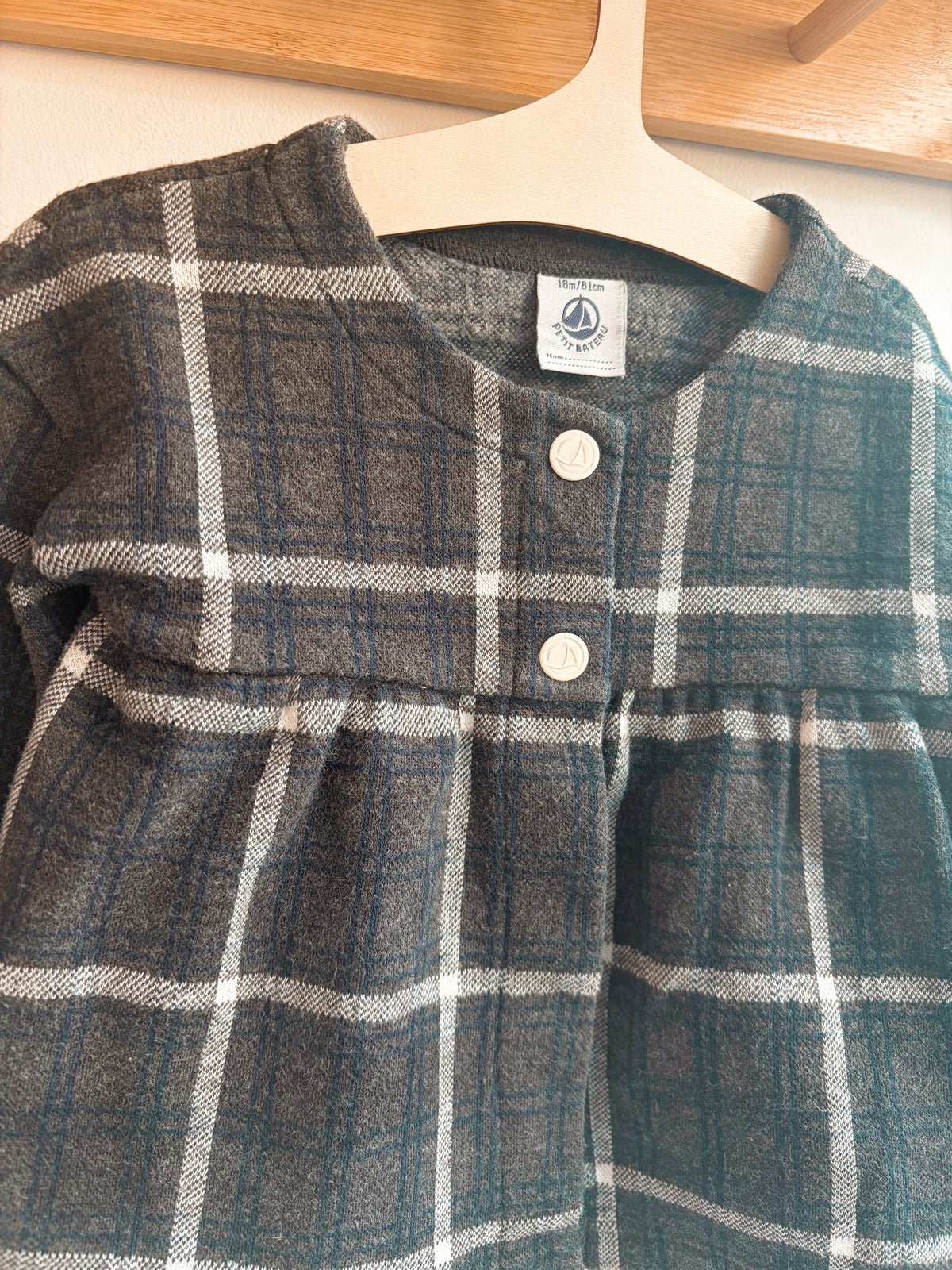 Blouse à carreaux – Petit Bateau