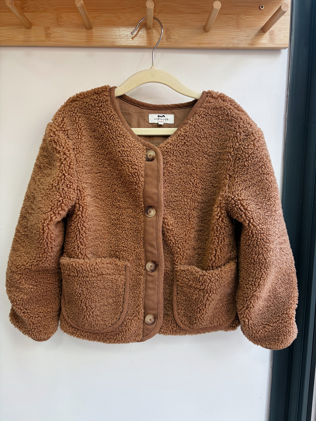 Veste en sherpa caramel – Cyrillus