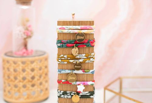 Bracelet Liberty double tour – médaille Amour, vue 2