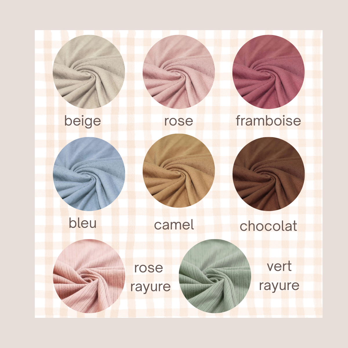 Turban en jersey pointelle, vue 2