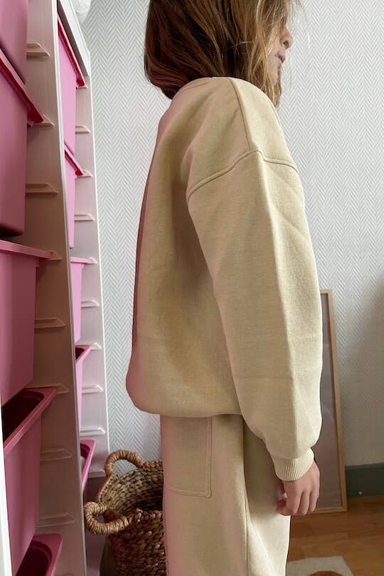 Ensemble streetwear – café crème
