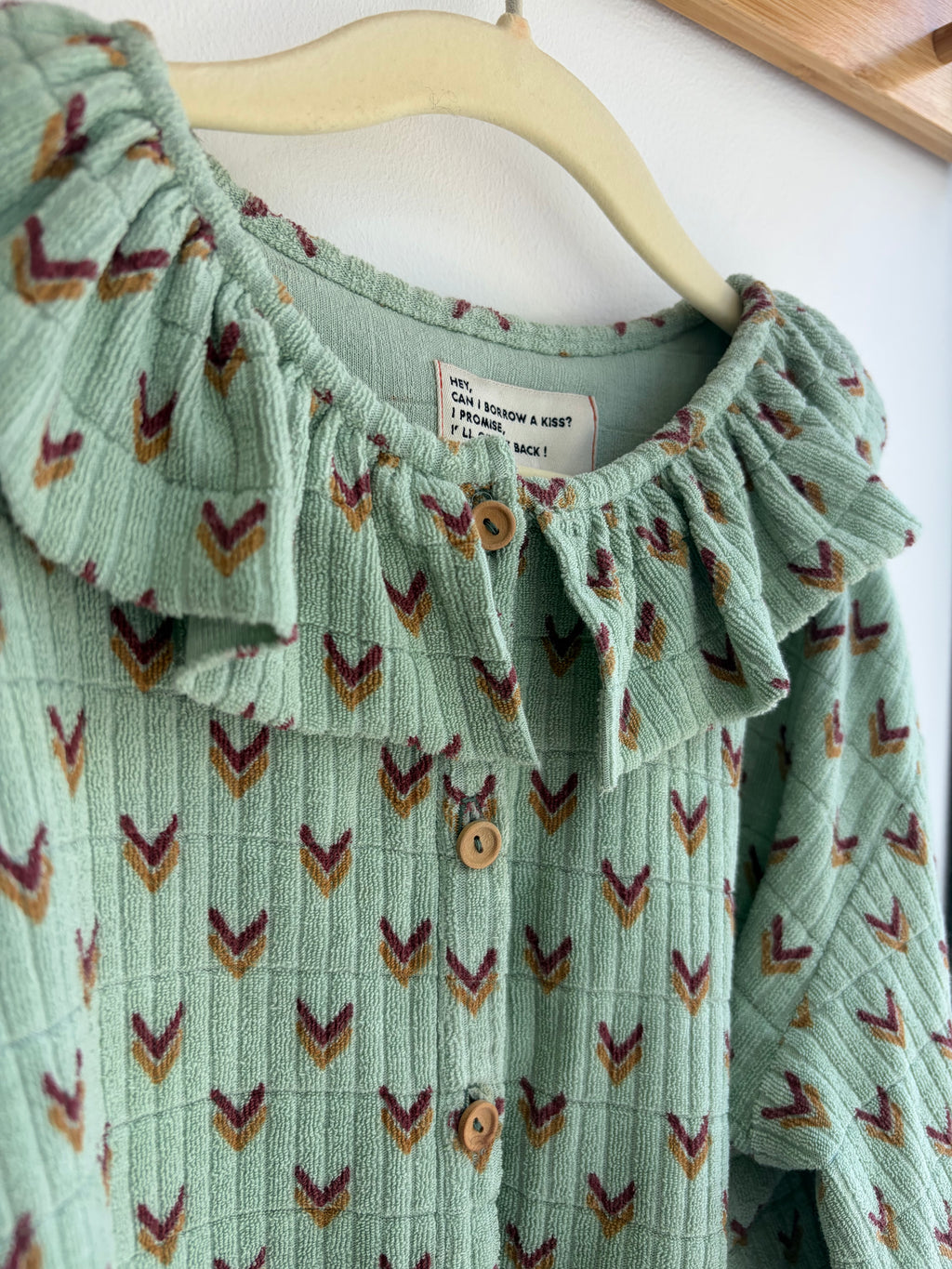 Chemise vert sauge – Piupiuchick