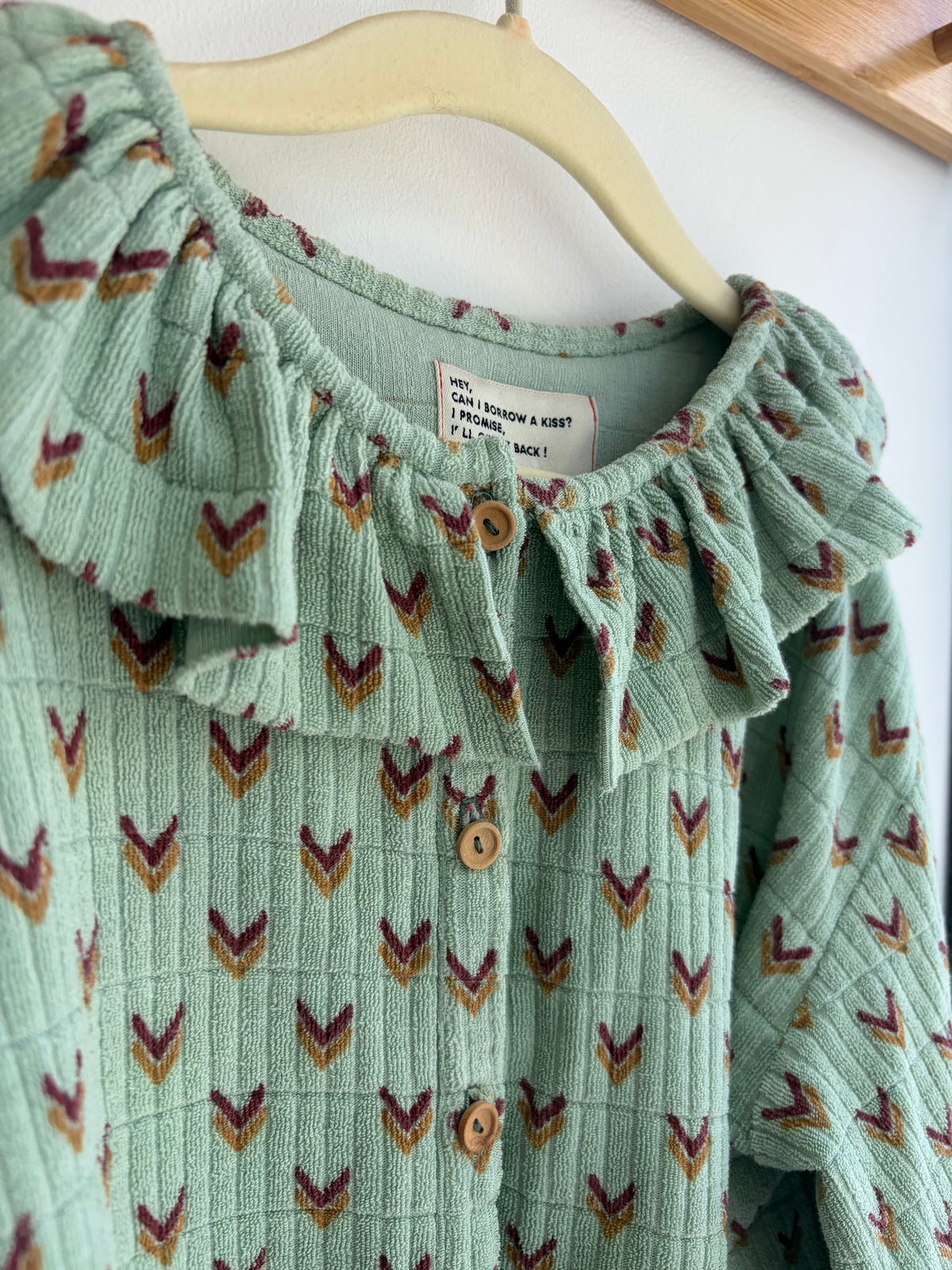 Chemise vert sauge – Piupiuchick