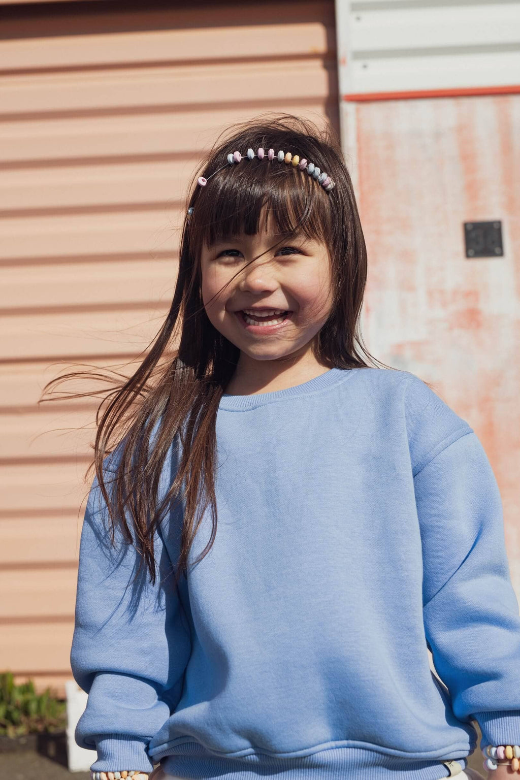 Ensemble Enfant Coton Streetwear - Vista Blue