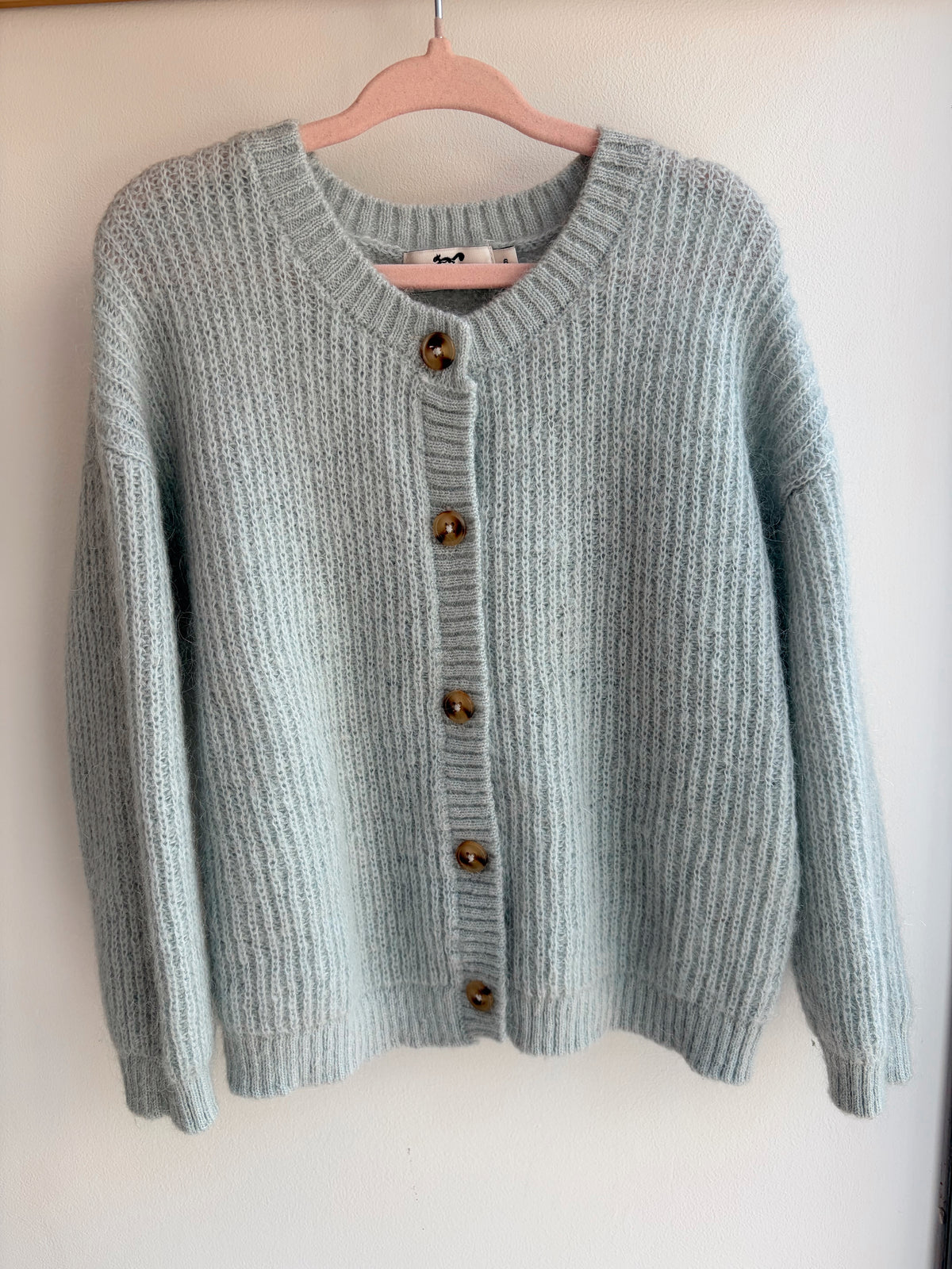 Gilet en grosse maille gris – Cyrillus