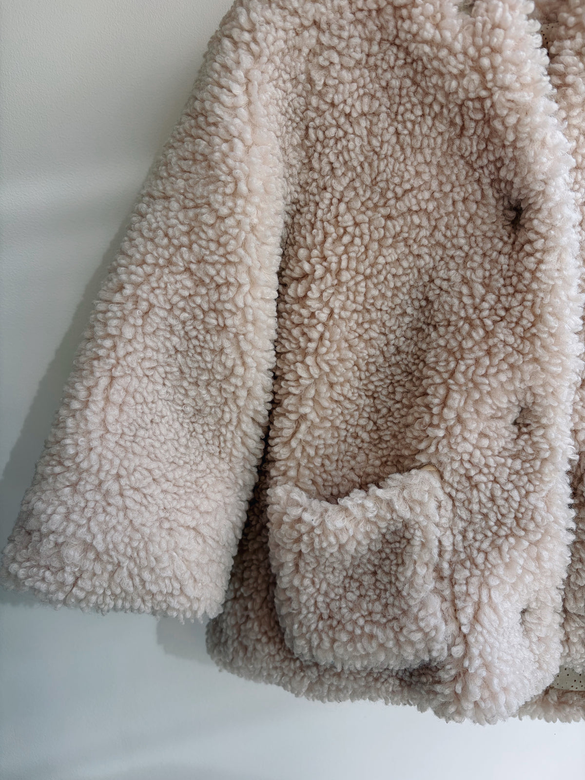 Veste effet mouton – Mango