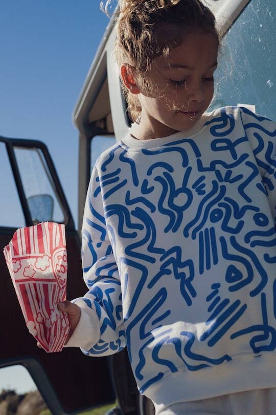 Sweat oversize – motif cartoon