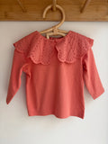 Blouse col brodé – Kiabi