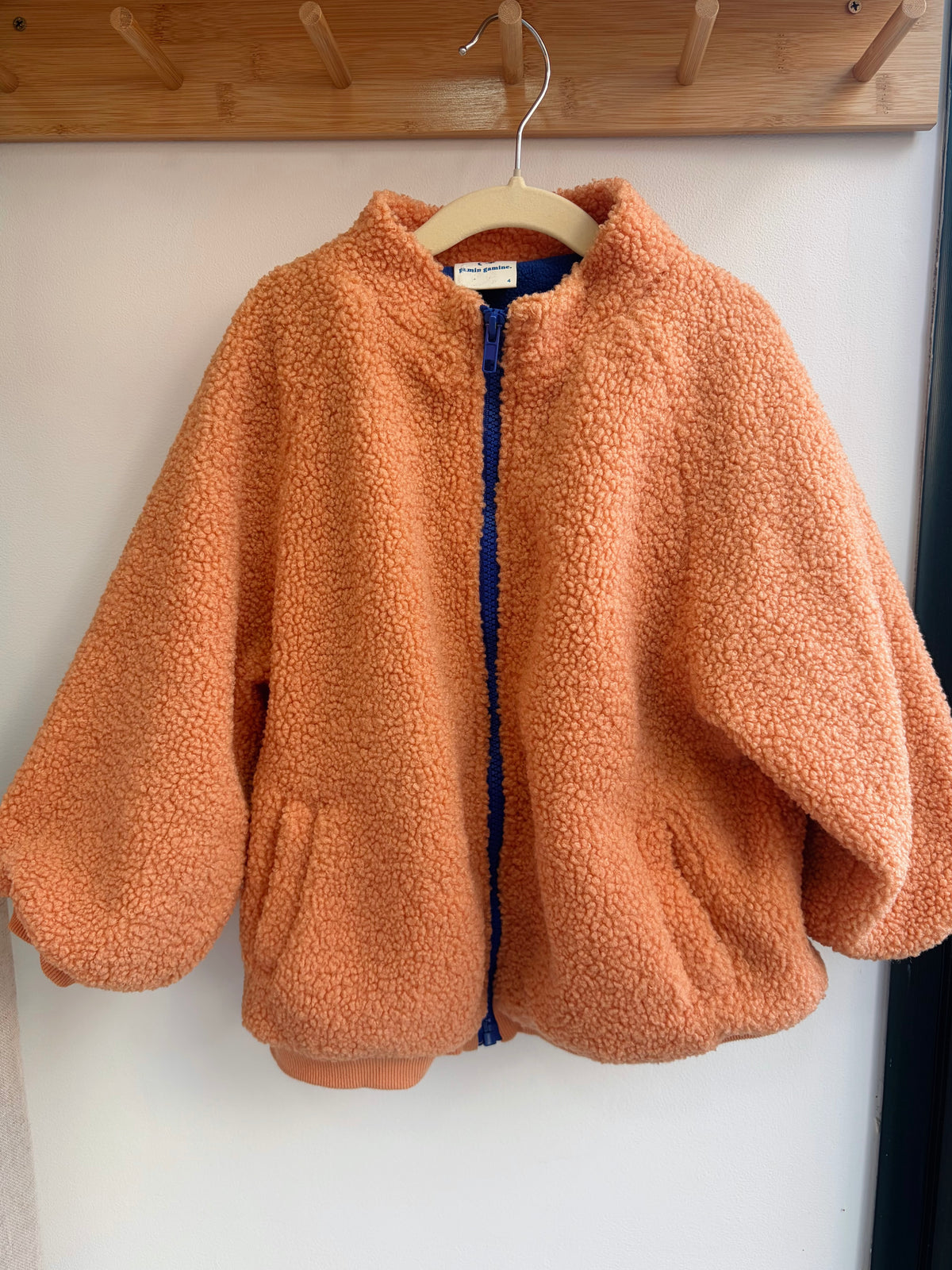 Veste orange – Gamin Gamine
