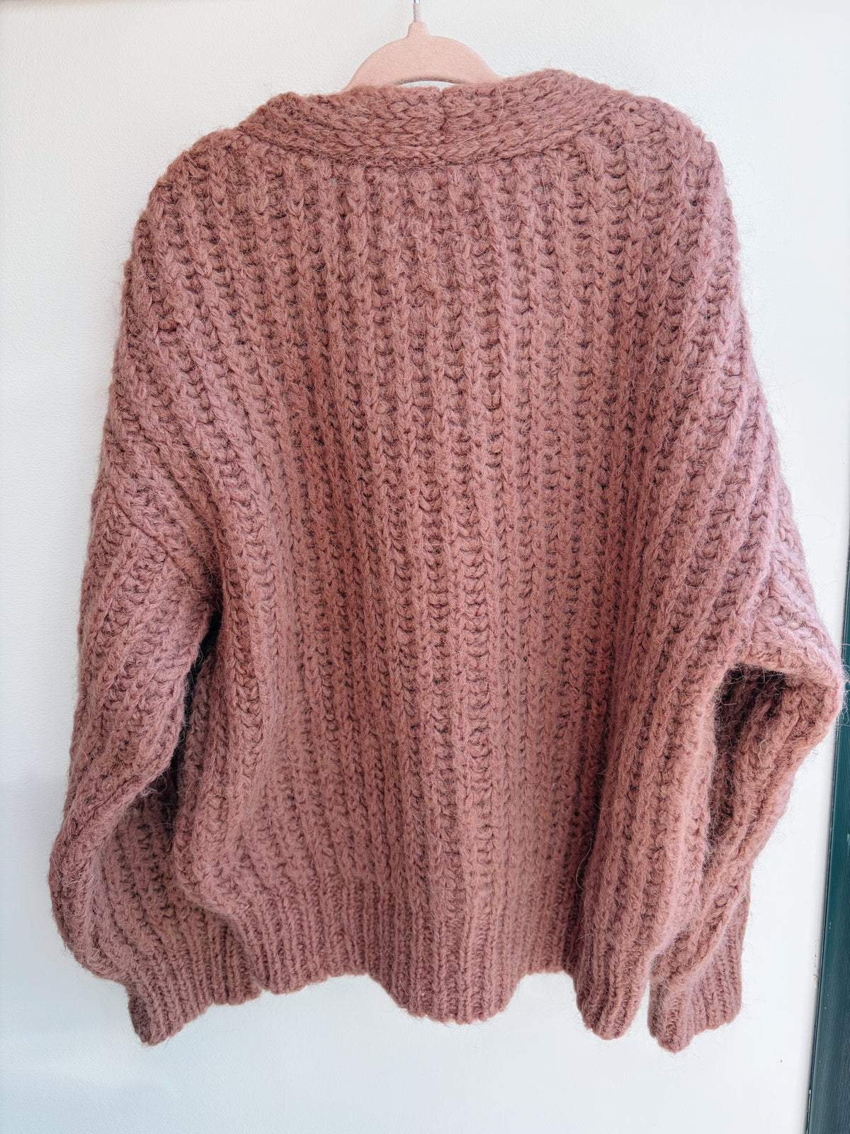 Gilet grosse maille alpaga – Wynken