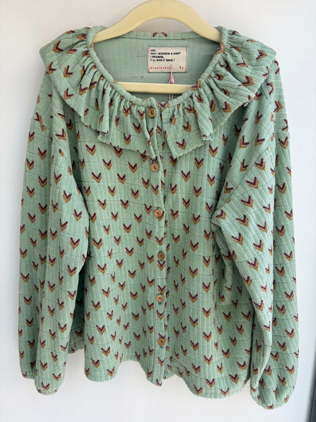 Chemise vert sauge – Piupiuchick