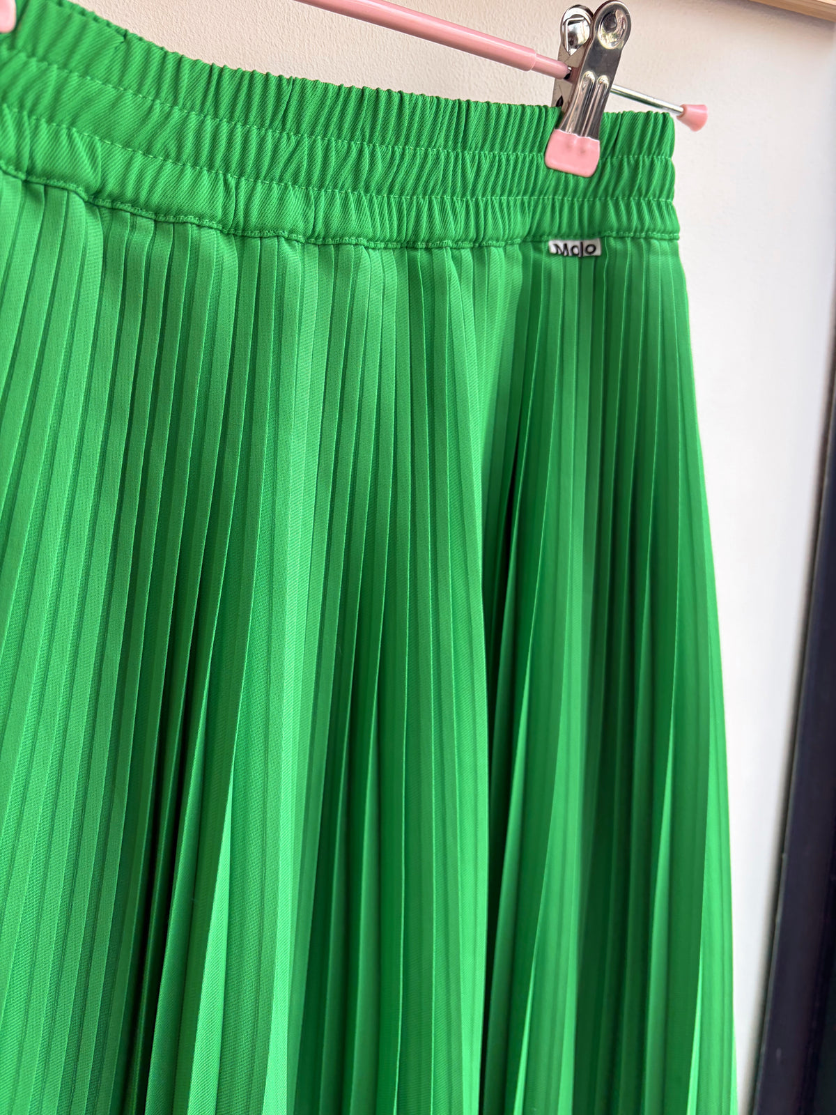 Jupe plissée verte – Molo