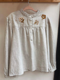 Blouse brodée fleurie – Bonpoint