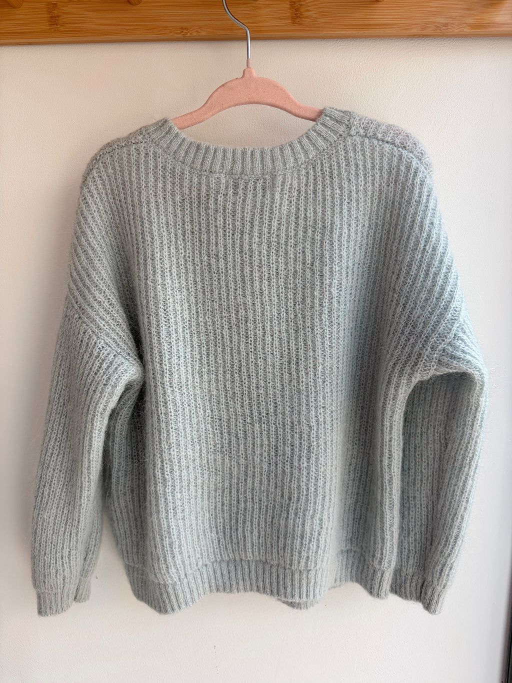 Gilet en grosse maille gris – Cyrillus