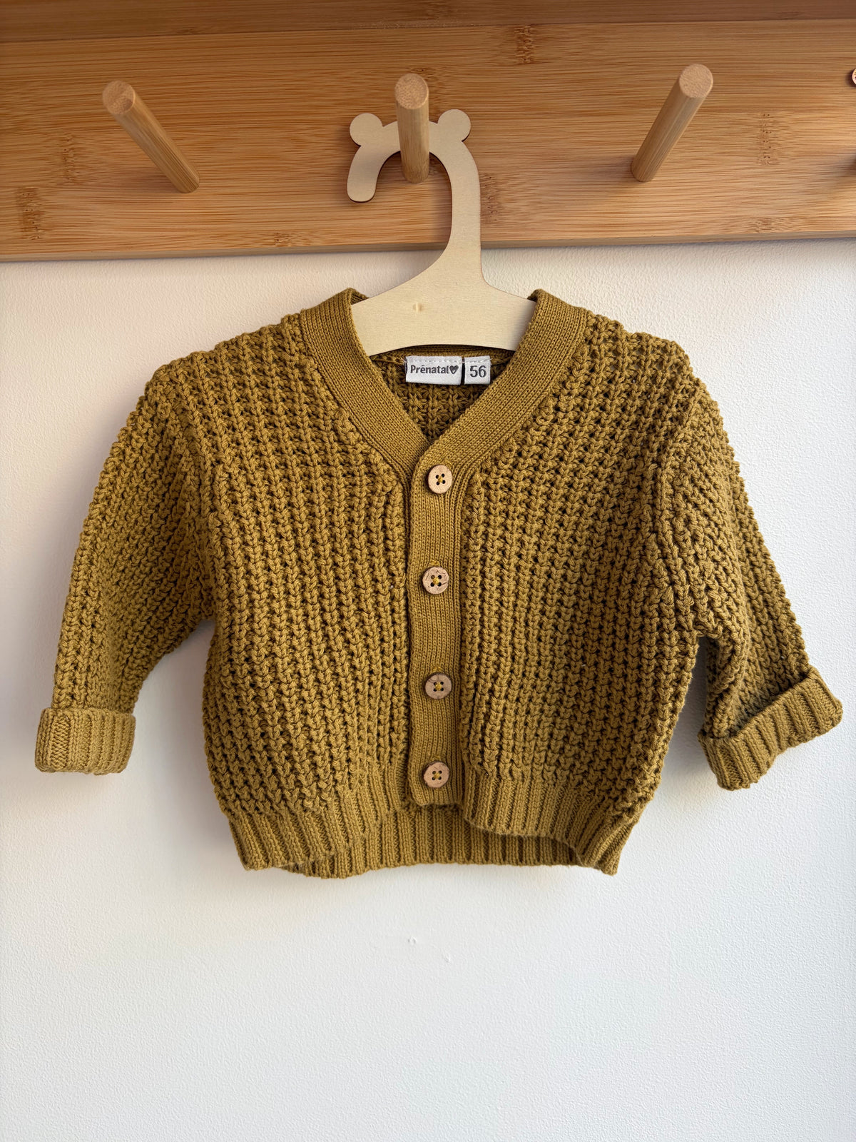 Gilet moutarde – Prénatal