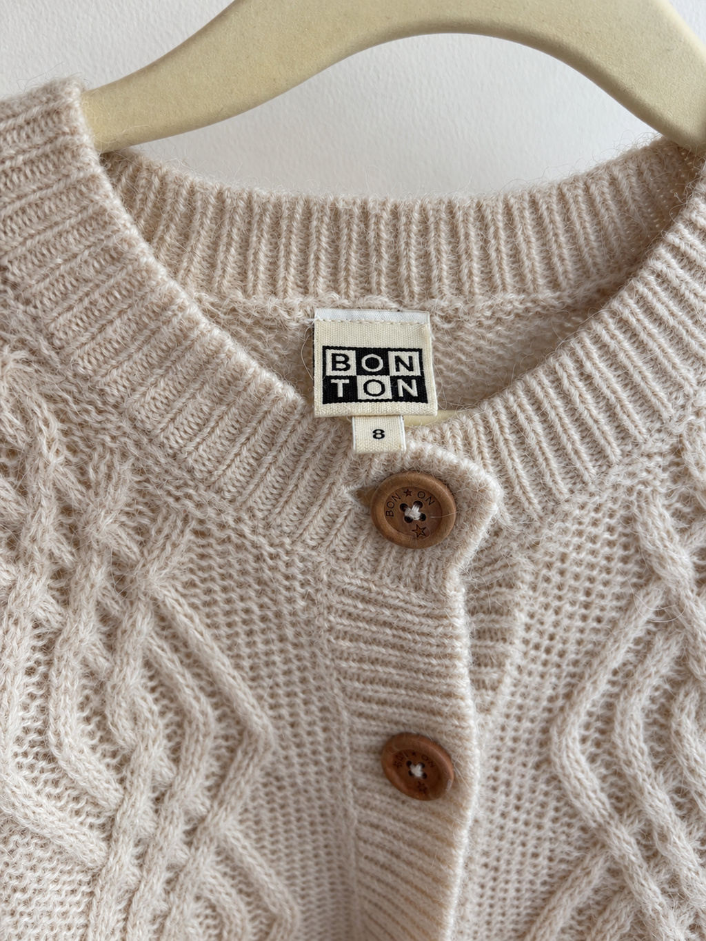 Gilet crème – Bonton