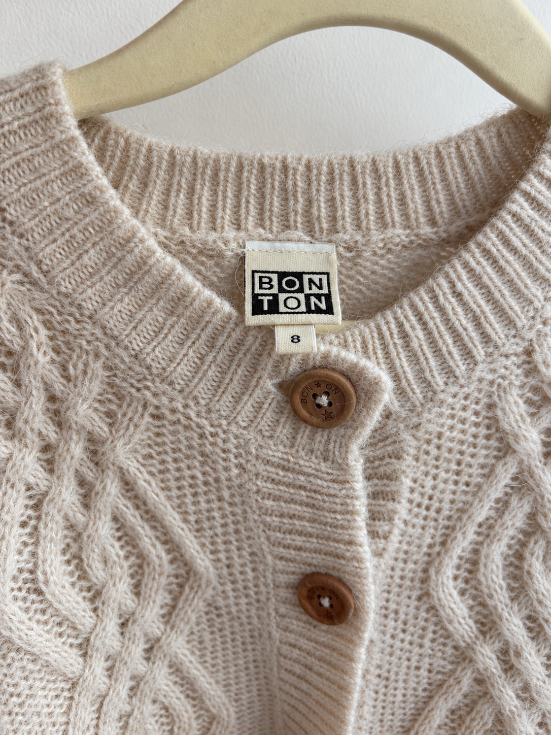 Gilet crème – Bonton