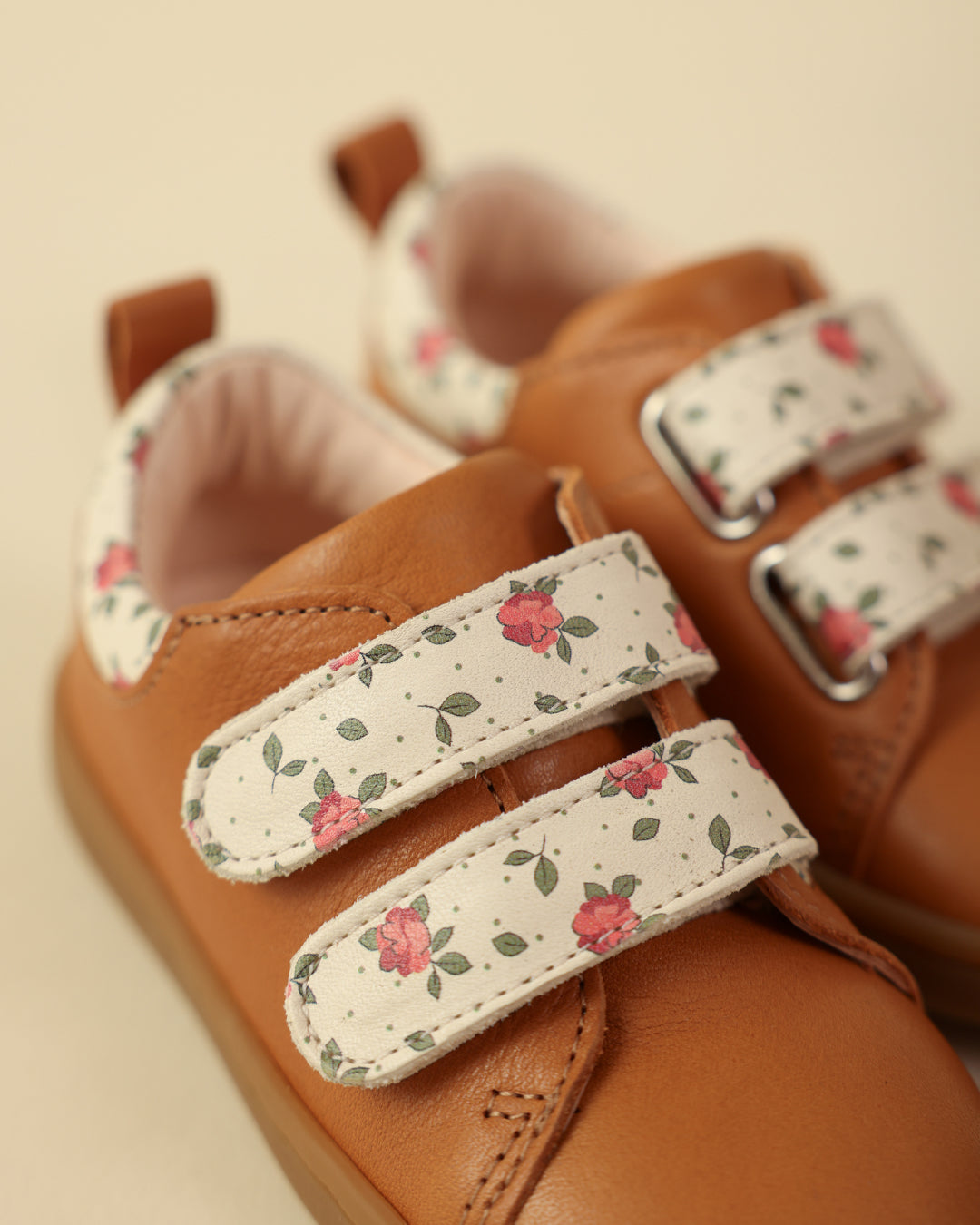 Baskets Mahaut – marron à fleurs, vue 5