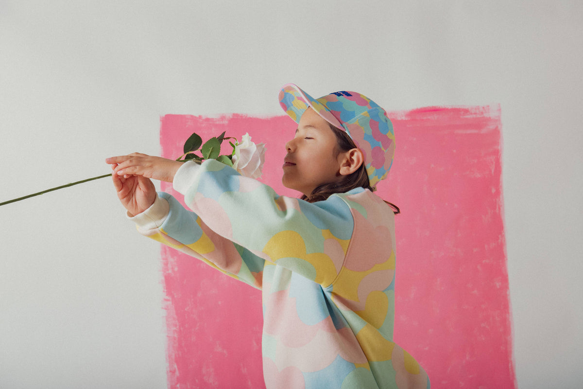 Sweat Rainbow – motif nuage, vue 3