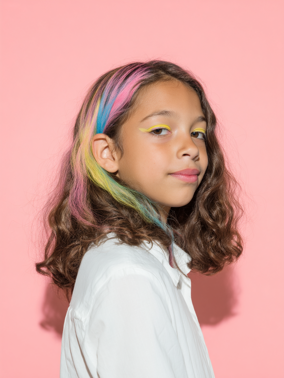 Lot de 6 craies pour cheveux, vue 2